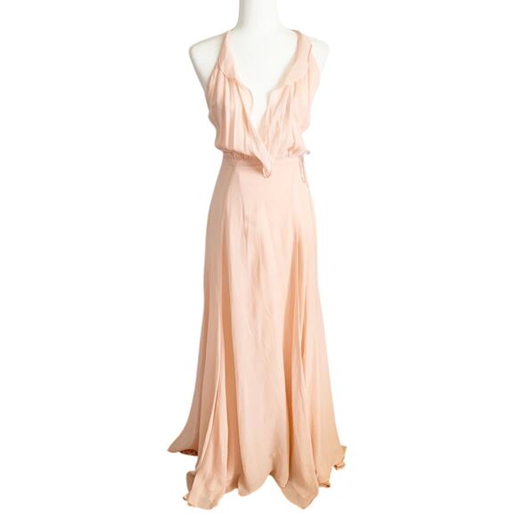Reformation Arianna Maxi Dress XS Pink NWT - Picture 2 of 12
